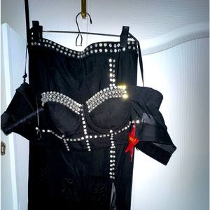 Two piece skirt and bodice